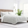 Gray Dotted Reversible 2-Pc. Twin Quilt Set-Kirkland's Home Flash Sale