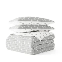 Gray Dotted Reversible 2-Pc. Twin Quilt Set-Kirkland's Home Flash Sale