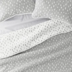 Gray Dotted Reversible 2-Pc. Twin Quilt Set-Kirkland's Home Flash Sale