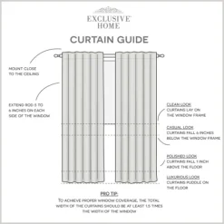 Gray Marl Blackout 2-Pc. Curtain Panel Set, 96 In.-Kirkland's Home Clearance