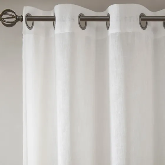 Gray Modern Stripes Curtain Panel, 95 In.-Kirkland's Home New