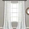 Gray Ombre Stripe Curtain Panel Set, 84 In.-Kirkland's Home Cheap