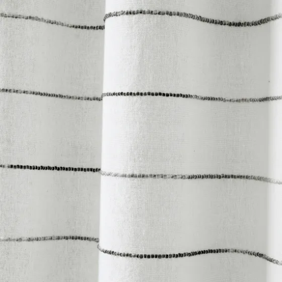 Gray Ombre Stripe Curtain Panel Set, 84 In.-Kirkland's Home Cheap