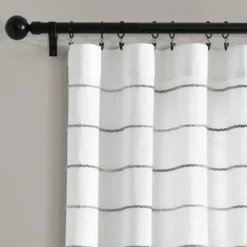 Gray Ombre Stripe Curtain Panel Set, 95 In.-Kirkland's Home Cheap