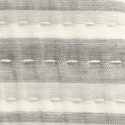 Gray Pick Stitch Stripe Decorative Throw-Kirkland's Home Hot