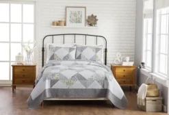 Gray Reine-Marie King 3-Pc. Quilt Set-Kirkland's Home Sale
