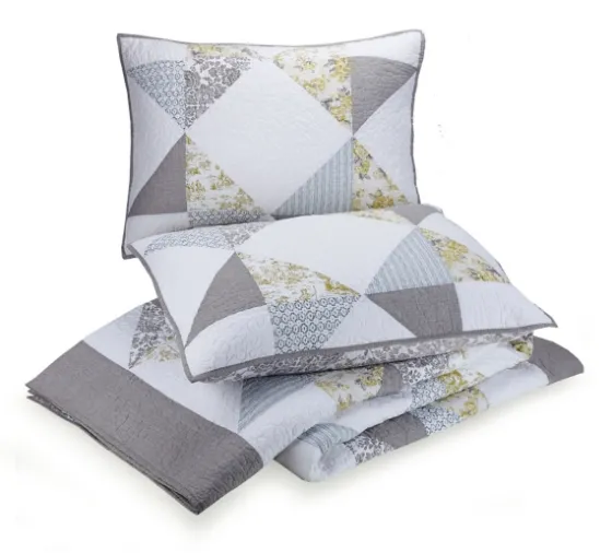 Gray Reine-Marie King 3-Pc. Quilt Set-Kirkland's Home Sale