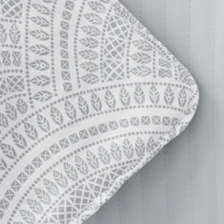 Gray Scalloped Reversible 2-Pc. Twin Quilt Set-Kirkland's Home Flash Sale