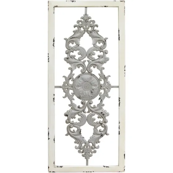 Gray Scroll Panel Plaque-Kirkland's Home Sale