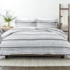 Gray Soft Striped 3-Pc. King Duvet Cover Set-Kirkland's Home Shop