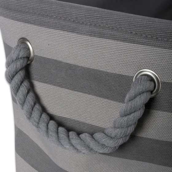 Gray Stripes And Paw Basket With Handles-Kirkland's Home Best Sale