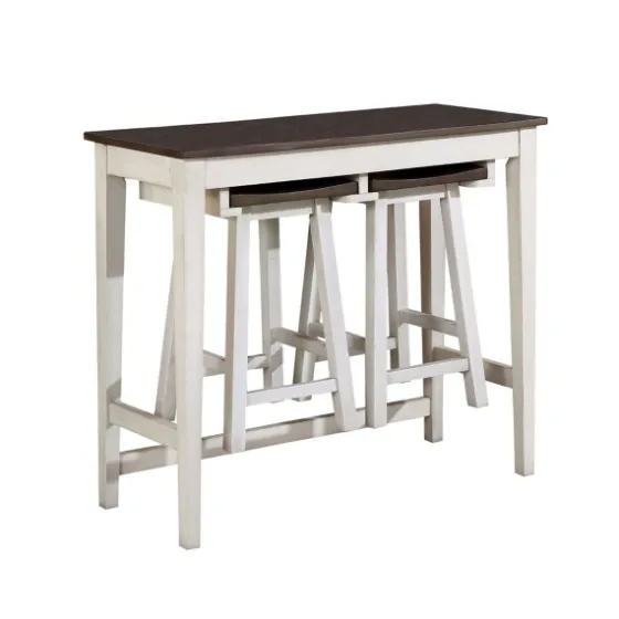Gray Top Wood With Rack 3-Pc. Dining Set-Kirkland's Home Flash Sale
