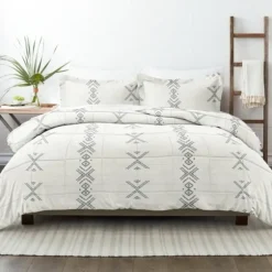 Gray Urban Stitch King 3-Pc. Comforter Set-Kirkland's Home Best