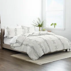 Gray Urban Stitch King 3-Pc. Comforter Set-Kirkland's Home Best