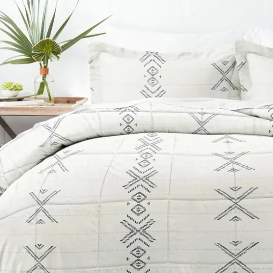 Gray Urban Stitch Twin 2-Pc. Comforter Set-Kirkland's Home Cheap