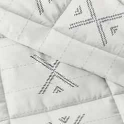 Gray Urban Stitch Twin 2-Pc. Comforter Set-Kirkland's Home Cheap