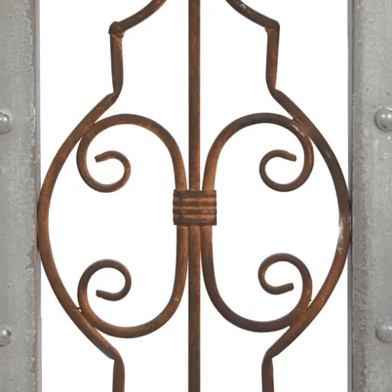 Gray Wood Traditional Scroll Wall Plaque-Kirkland's Home Discount