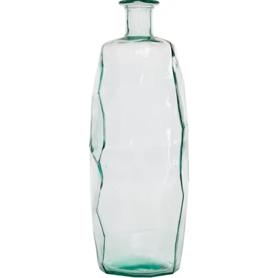 Green And Blue Clear Glass Vase, 29 In.-Kirkland's Home Fashion
