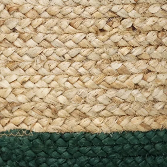 Green And Tan Woven Basket With Tassel, 19 In.-Kirkland's Home Best Sale