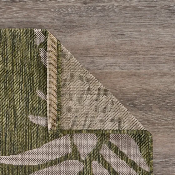 Green Pineapple Outdoor Area Rug, 7X9-Kirkland's Home Cheap