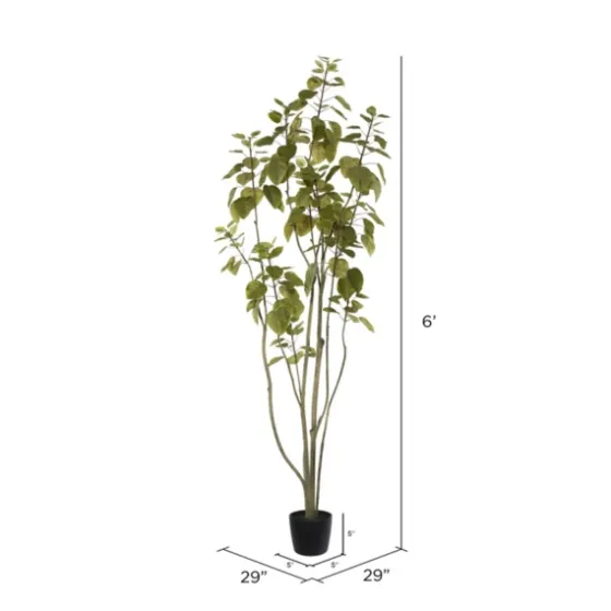 Green Potted Cotinus Coggygria Tree, 6 Ft.-Kirkland's Home Cheap