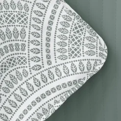 Green Scalloped Reversible 3-Pc. King Quilt Set-Kirkland's Home Cheap