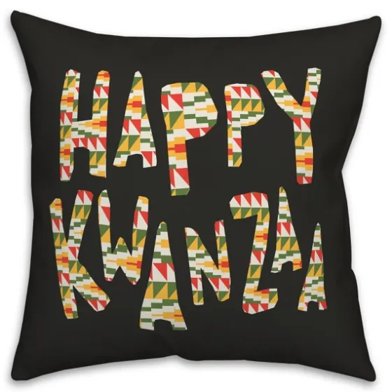 Happy Kwanza Decorative Throw Pillow-Kirkland's Home Best Sale