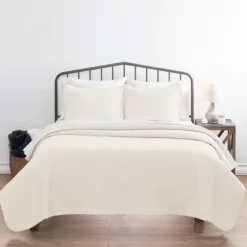 Herringbone Quilted 3-Pc. Queen Coverlet Set-Kirkland's Home Best