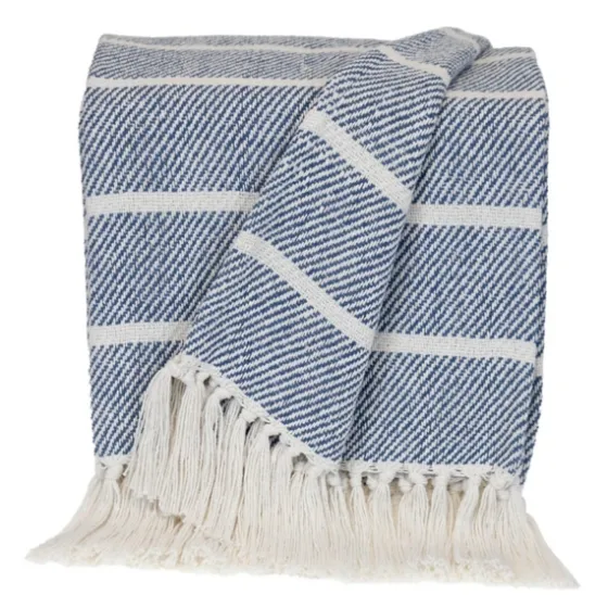 Herringbone Striped Throw-Kirkland's Home Outlet