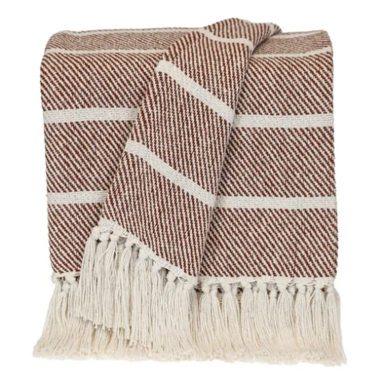 Herringbone Striped Throw-Kirkland's Home Flash Sale