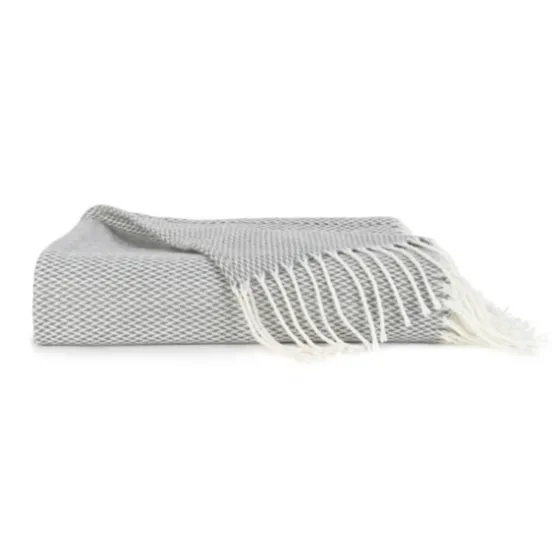 Herringbone Throw With Fringe-Kirkland's Home Sale