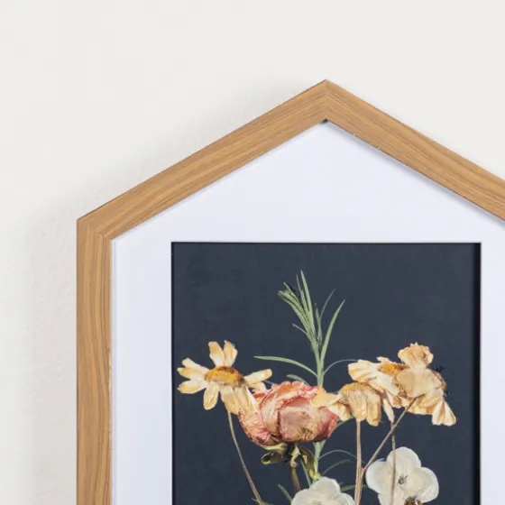 Hexagon Floral Framed Art Prints, Set Of 2-Kirkland's Home Hot
