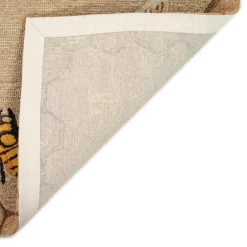 Honeycomb Bees Outdoor Area Rug, 5X7-Kirkland's Home Clearance