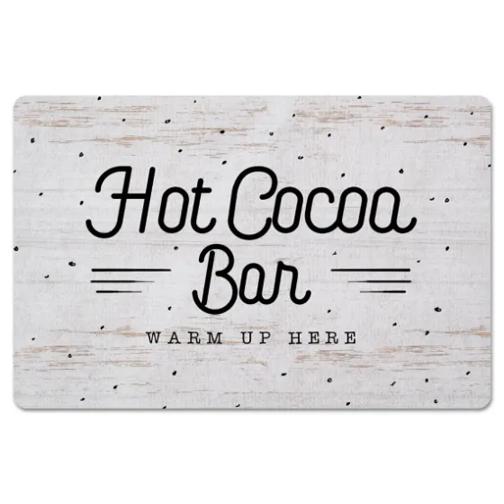 Hot Cocoa Bar Christmas Floor Mat-Kirkland's Home Cheap