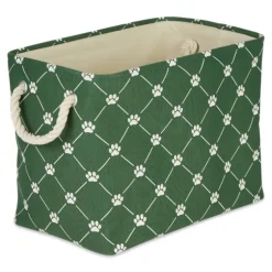 Hunter Paw Trellis Rectangle Basket, 16 In.-Kirkland's Home Clearance