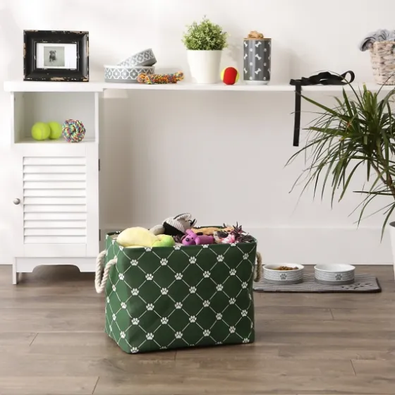 Hunter Paw Trellis Rectangle Basket, 16 In.-Kirkland's Home Clearance