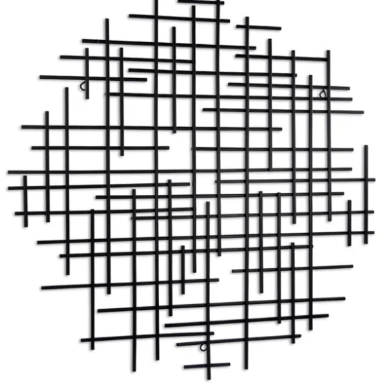 Inigo Abstract Linear Ii Wall Plaque-Kirkland's Home Shop