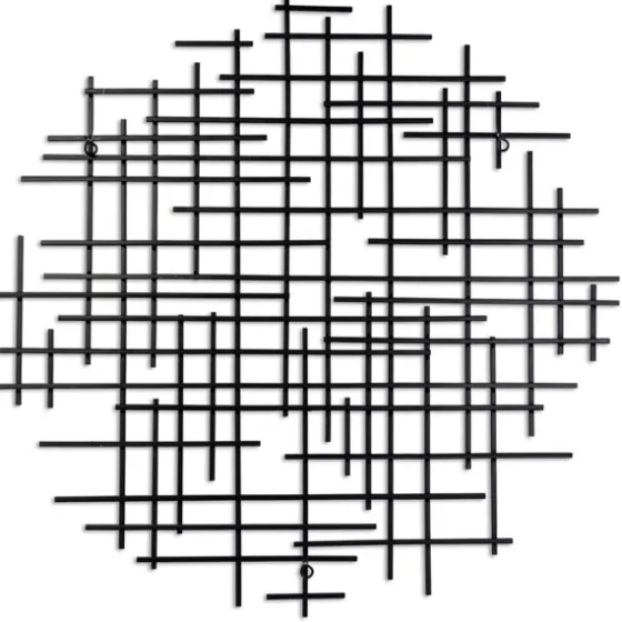 Inigo Abstract Linear Ii Wall Plaque-Kirkland's Home Shop