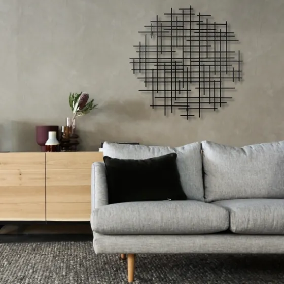 Inigo Abstract Linear Ii Wall Plaque-Kirkland's Home Shop