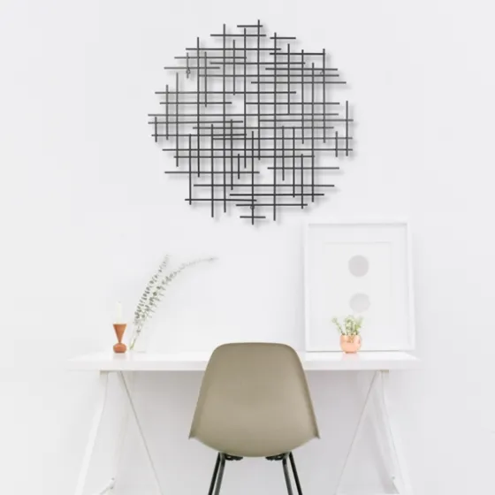 Inigo Abstract Linear Ii Wall Plaque-Kirkland's Home Shop