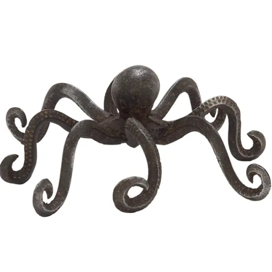 Iron Octopus Statue-Kirkland's Home Fashion