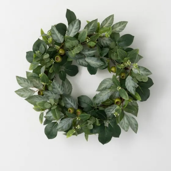 Israeli Ruscus Pods Wreath-Kirkland's Home Best Sale