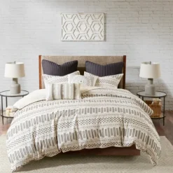 Ivory Jacquard Full/Queen 3-Pc. Comforter Set-Kirkland's Home Flash Sale