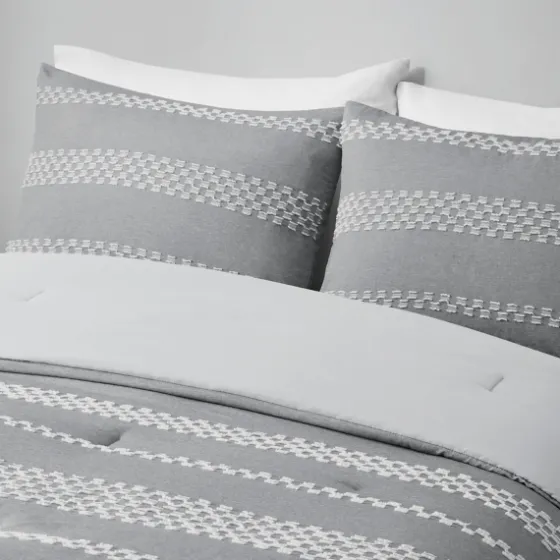 Jacquard 5-Pc. California King Comforter Set-Kirkland's Home New