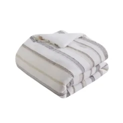 Jacquard Stripe 5-Pc. Cali King Comforter Set-Kirkland's Home Shop