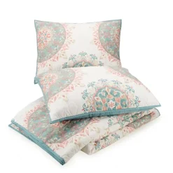 Jessica Simpson Blue Pompeii Queen Quilt Set-Kirkland's Home Best Sale