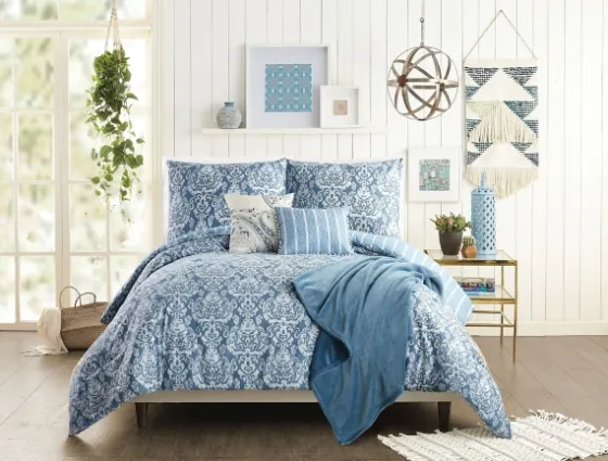 Jessica Simpson Damask Queen Comforter Set-Kirkland's Home Clearance
