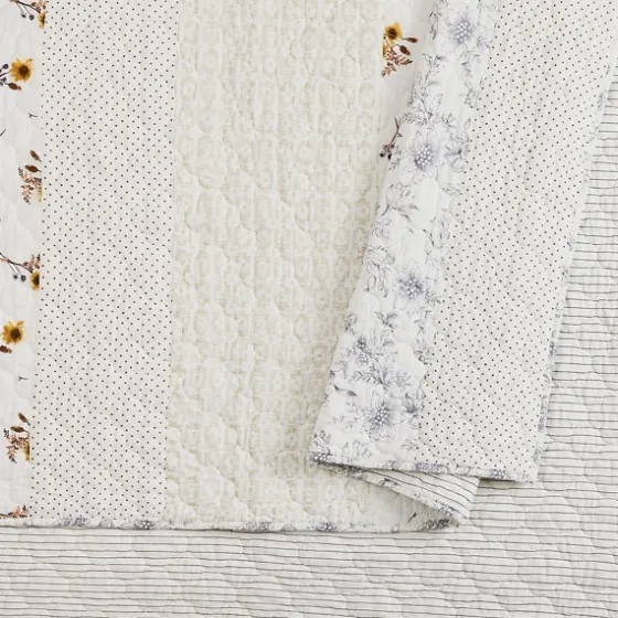 Jessica Simpson Floral Endora Queen Quilt Set-Kirkland's Home Cheap