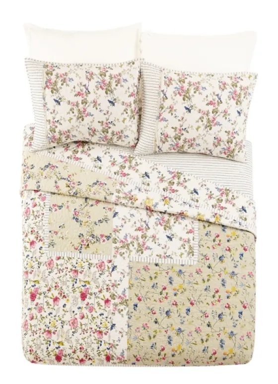 Jessica Simpson Phillipa Queen Quilt Set-Kirkland's Home Flash Sale