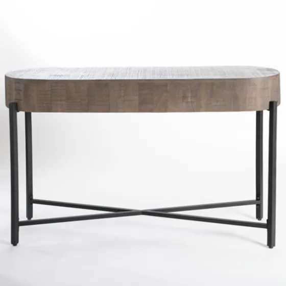 Jodi Mango Wood Console Table-Kirkland's Home Shop